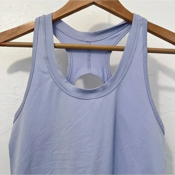 Athleta Nitro Tank Top XS Purple Lilac Racerback Cutout Back Soft - Picture 3 of 8